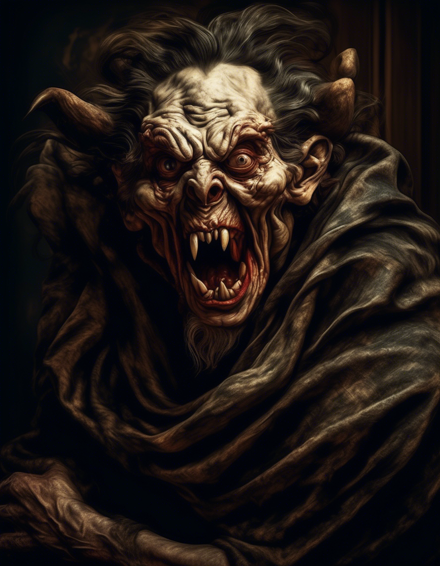 Peinture digitale sur toile - Transformation acte final - 60 x 50 cm